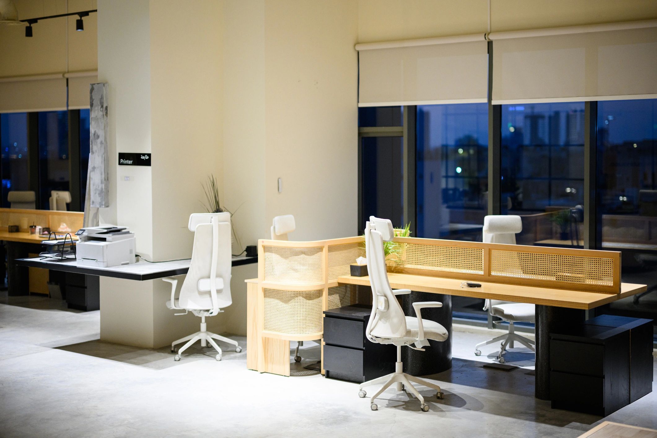 Modern office interior representing protected business environments